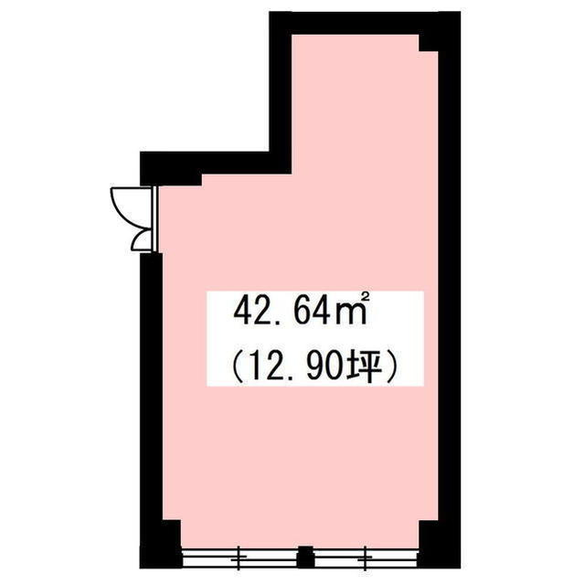 岐阜市八ツ寺町１丁目の店舗事務所の間取り
