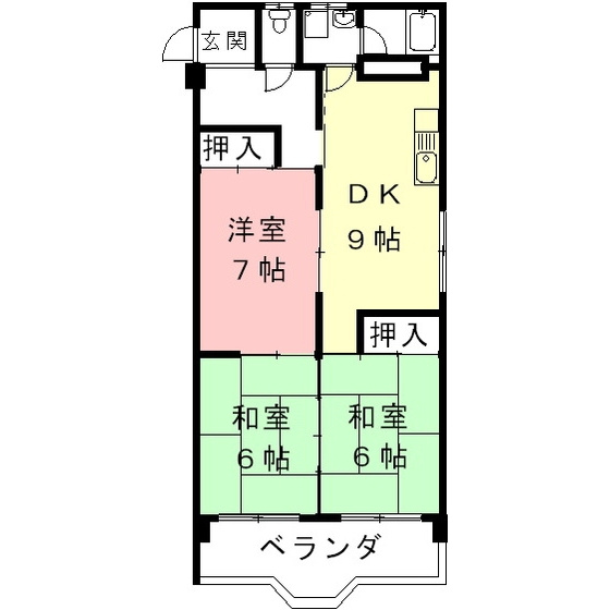 笠井ビルの間取り