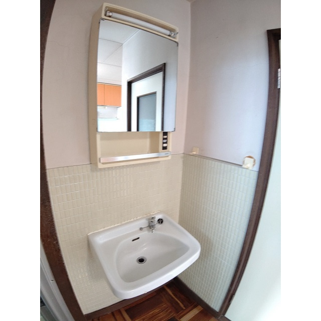 早苗第一ビルの洗面所