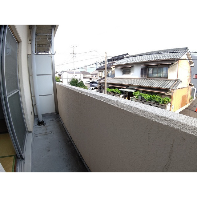 早苗第一ビルのバルコニー