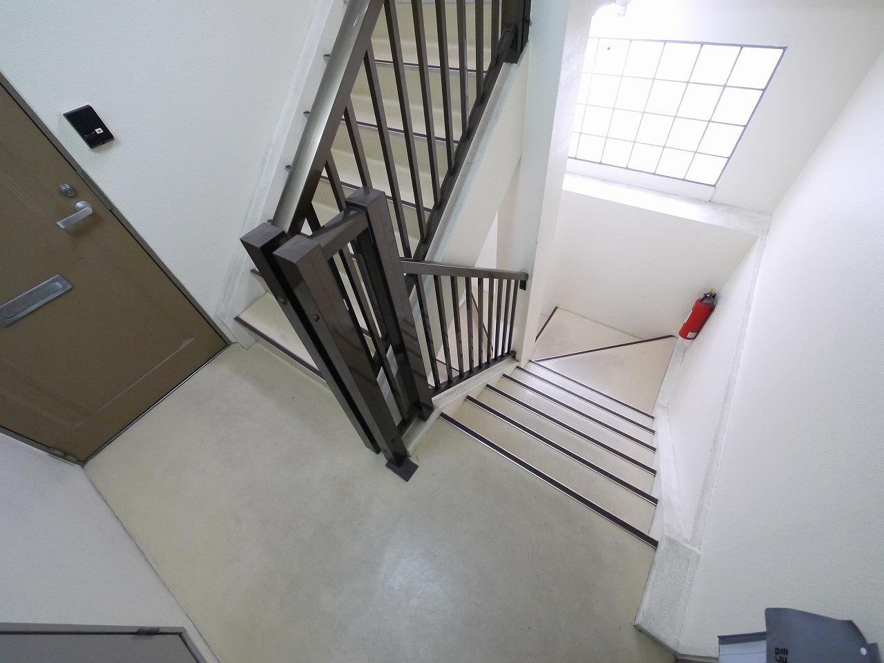 コーポ綿町のその他共用部分|共用階段です。