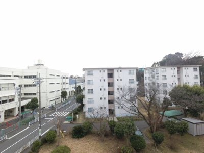 【展望】 | 竹山団地3206号棟 | 物件からの眺望です。
前建物がないので日当たり良好です。