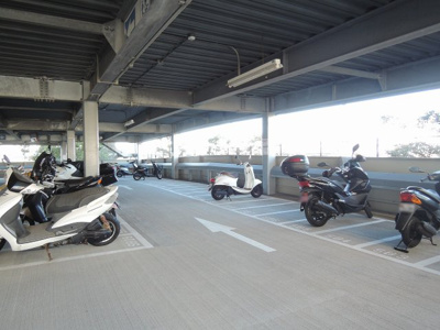 【その他共用部分】 | リヴァリエA棟 | バイク置場