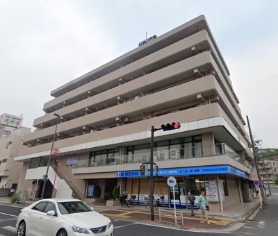【外観】 | ダイアパレスクロッシングマインド横浜 | 5階角部屋につき日当たり・通風・眺望良好。リビングは広々21.4帖。収納力のあるウォークインクローゼット付。