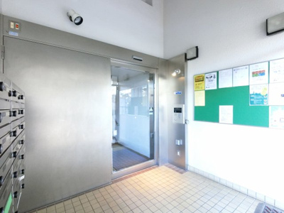 【その他共用部分】 | パークシティ金沢八景C棟 | オートロック付きのマンションです。
防犯面も安心です。