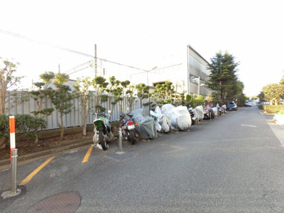 【その他共用部分】 | パークシティ金沢八景C棟 | バイク置場です。
