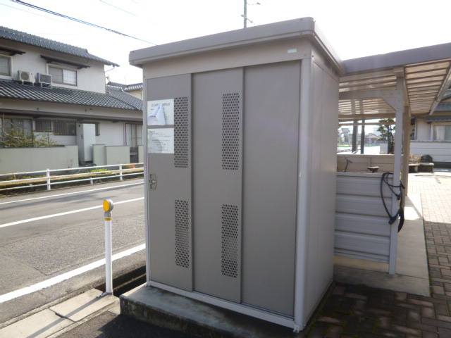 博愛館のその他共用部分|敷地内専用ゴミステーション