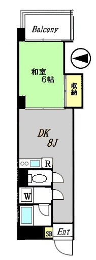 【間取り】 | ハイツ千駄ヶ谷