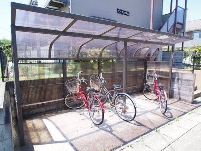 【その他共用部分】 | サンミレニアム | 駐輪場・バイクもご相談いただけます
