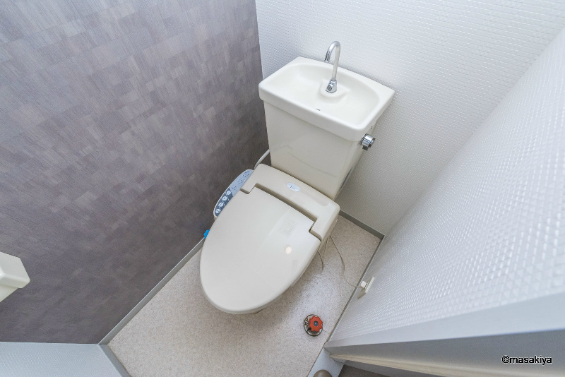 セジュール8たなかのトイレ|トイレ　ウォシュレット付き。