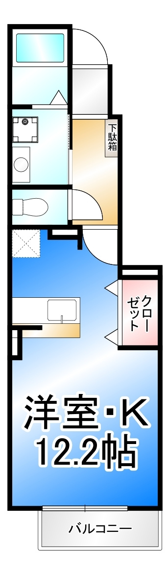 花みずきの間取り