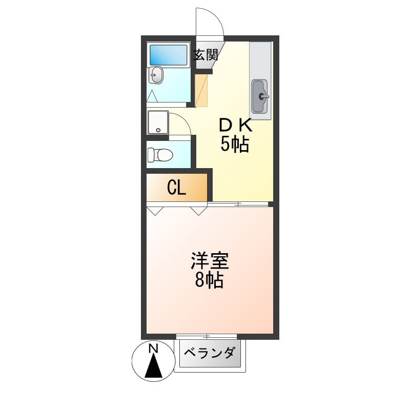 蔵王ステーションアベニューの間取り