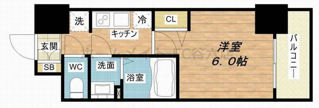 【間取り】 | グランカリテ大阪城EAST