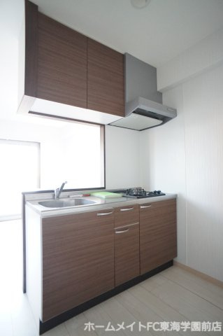 熊本市中央区新屋敷２丁目の賃貸マンションのキッチン