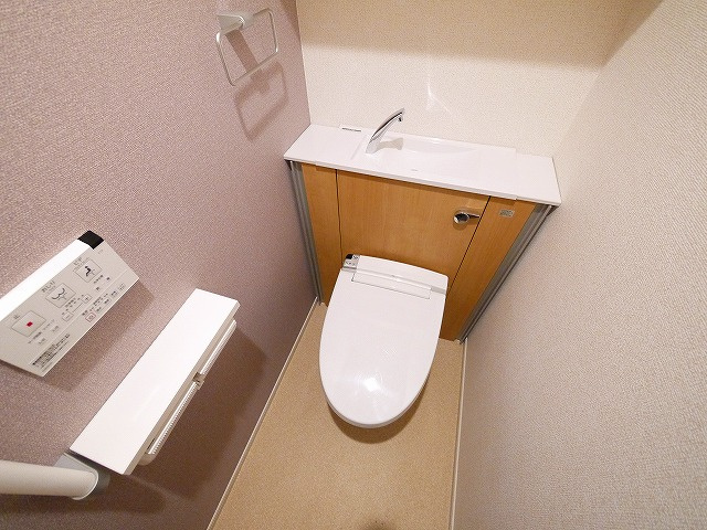 サンセレノ　トレのトイレ|落ち着いたトイレです