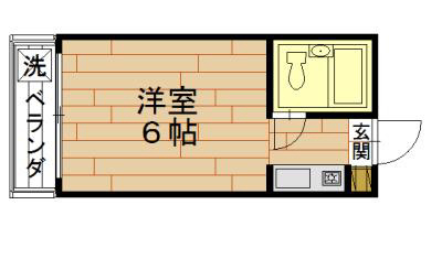 第12長栄セントラルシティーハイツの間取り
