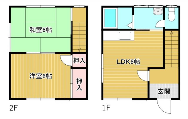 アイコーポの間取り