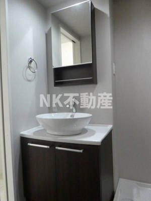 【独立洗面台】 | Celeste弥刀（チェレステミト）（弥刀賃貸） | 独立洗面化粧台が付いています