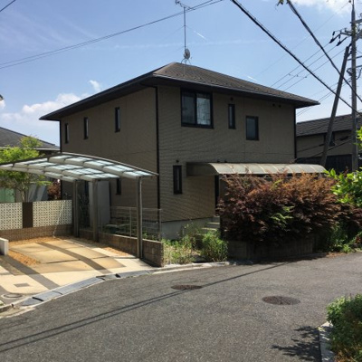 【外観】 | 大津市雄琴3丁目7-5　中古戸建 | 外観　北西側