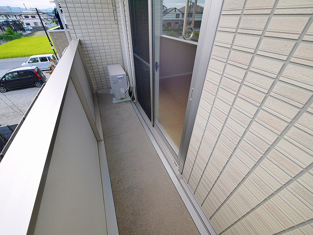 ビアン　シャンテのバルコニー