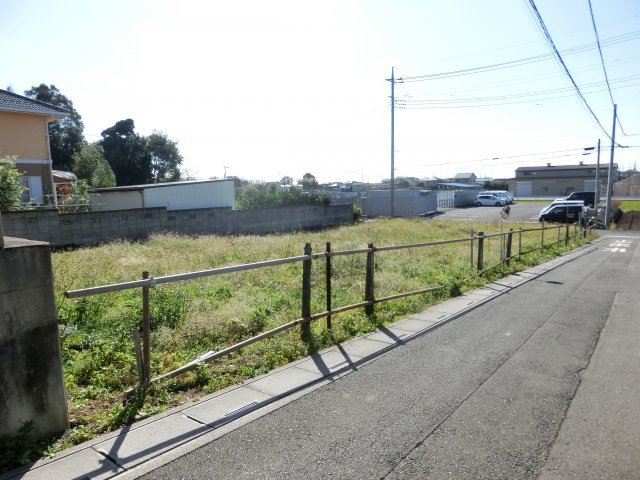 鴻巣市登戸の売地の外観