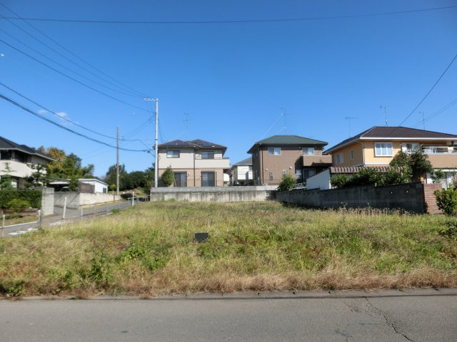 鴻巣市登戸の売地の外観