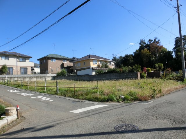 鴻巣市登戸の売地の外観