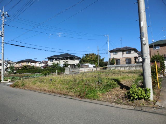 鴻巣市登戸の売地の外観