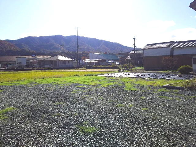 高島市朽木市場119坪土地の外観