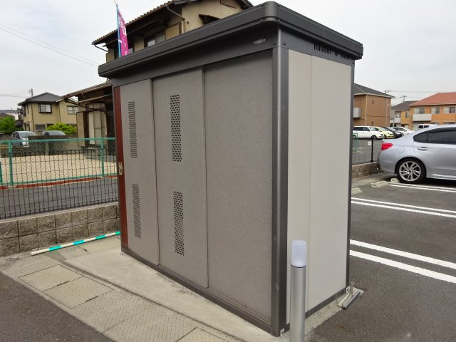 倉敷市水江のアパートのその他共用部分|敷地内ゴミＳＴ・当番なし