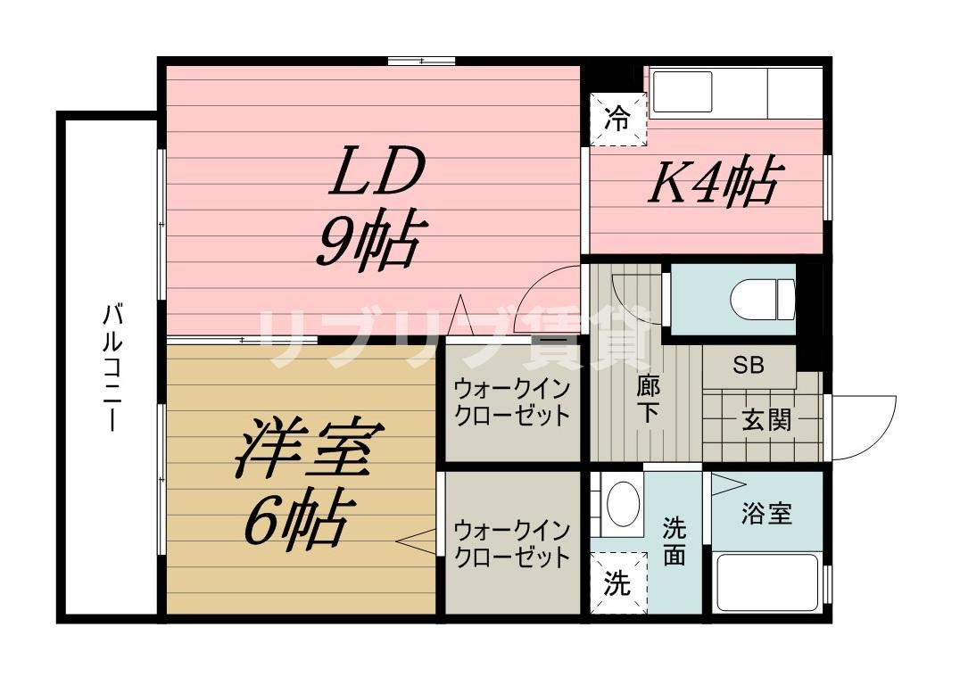 エクセル青葉の間取り