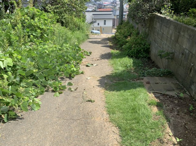 【前面道路含む現地写真】 | 日立市諏訪町3丁目売地