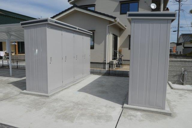 倉敷市真備町箭田のアパートのその他共用部分|専用倉庫