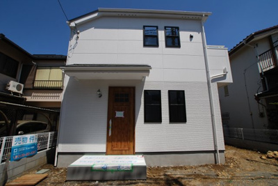 【外観】 | 北中新築一戸建住宅 | 西側より撮影