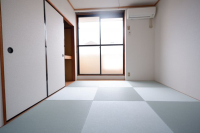 【和室】 | アンビション旭Ｂ棟 | 清潔感・耐久性の高い畳です