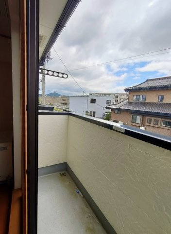 ガーデンプレイスB棟のバルコニー