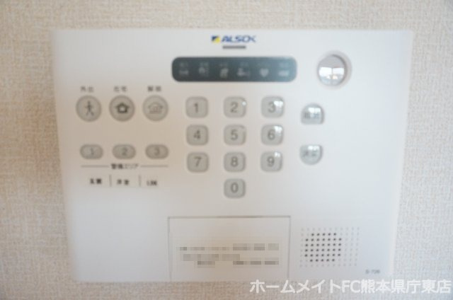 上益城郡益城町大字広崎のアパートのセキュリティ