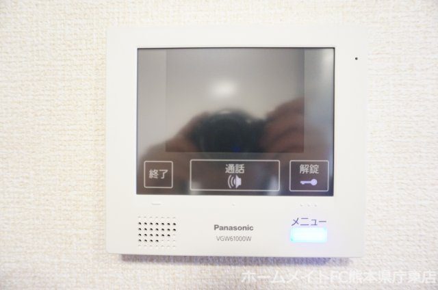 上益城郡益城町大字広崎のアパートのセキュリティ