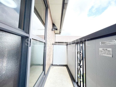 【バルコニー】 | サンオータK-Ⅱ | バルコニーからの眺めを楽しみながら食事をしませんか