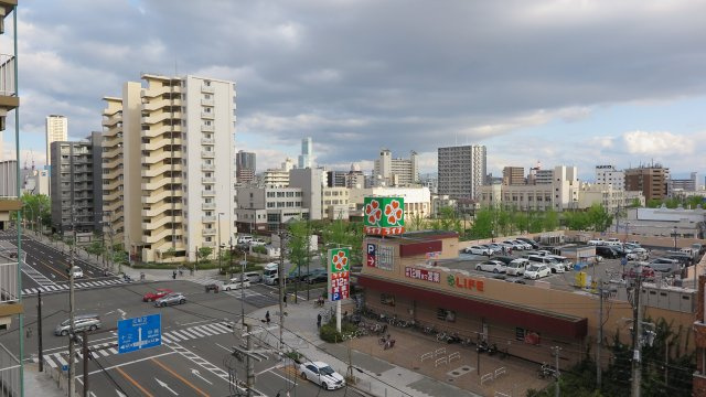 アスリート難波WESTの展望