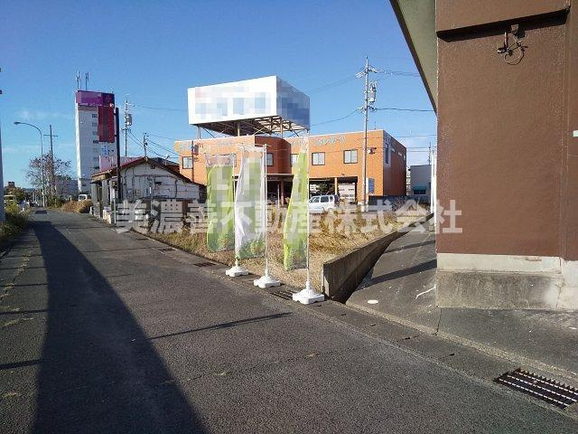 ５４１４６　岐阜市宇佐南土地の前面道路含む現地写真