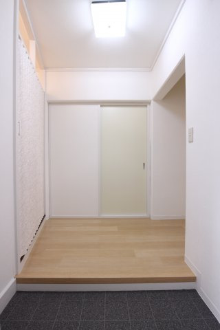 グリーンヒル名谷の玄関