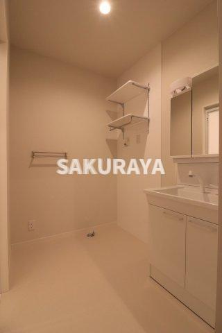 エコーヴィラの洗面所|2019年撮影。現況と異なる場合がございます。