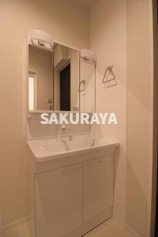 エコーヴィラの独立洗面台|2019年撮影。現況と異なる場合がございます。