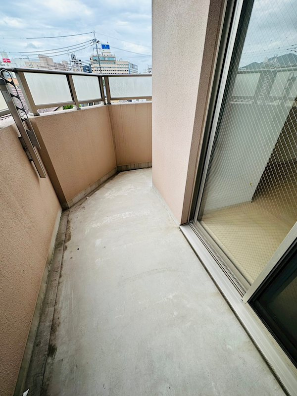 アップリッチ本荘のバルコニー