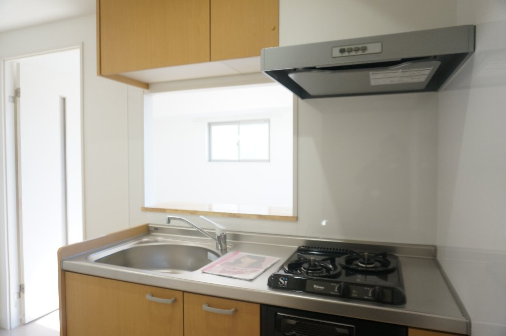 熊本市中央区新屋敷１丁目の賃貸マンションのキッチン