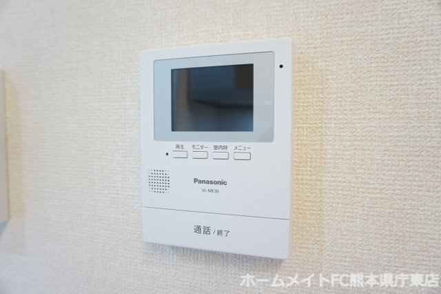 熊本市東区下江津６丁目のアパートのセキュリティ