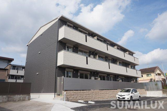 熊本市東区御領５丁目のアパートの外観