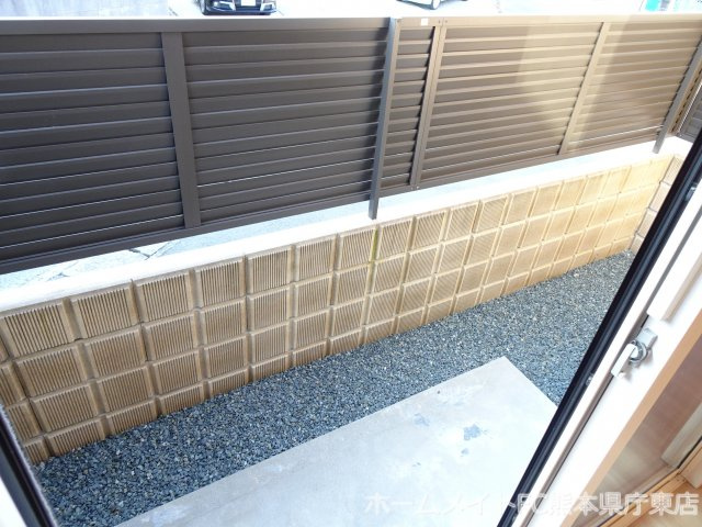 平屋貸家　Ｂ棟のバルコニー