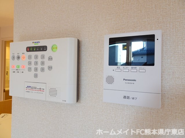 平屋貸家　Ｂ棟のセキュリティ